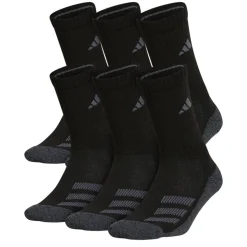 Adidas Boys Cushioned Crew Socks 6 Pairs