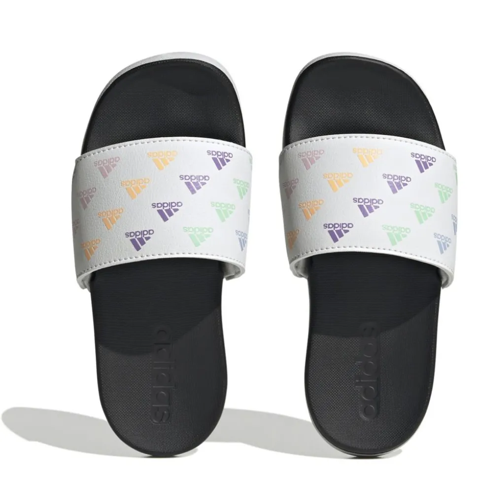 Adidas Girls Little And Big Kid Adilette Comfort Slide Sandal