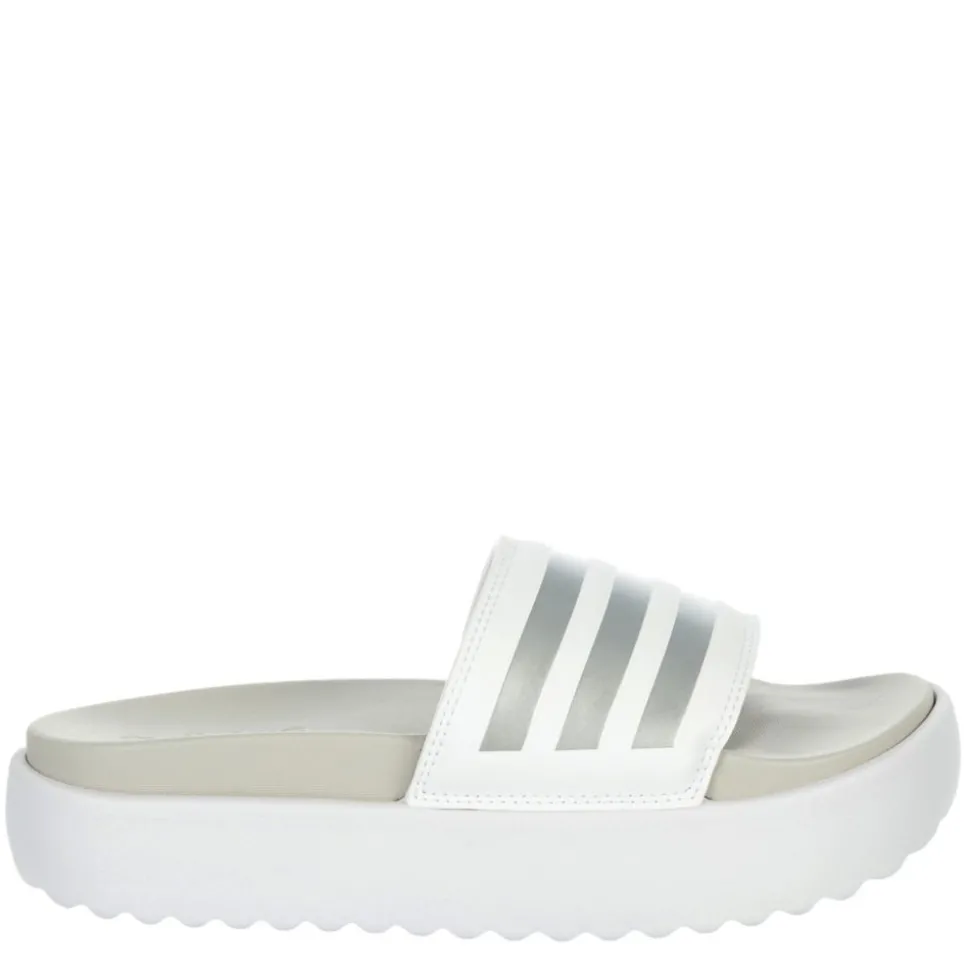 Adidas Womens Adilette Platform Slide Sandal