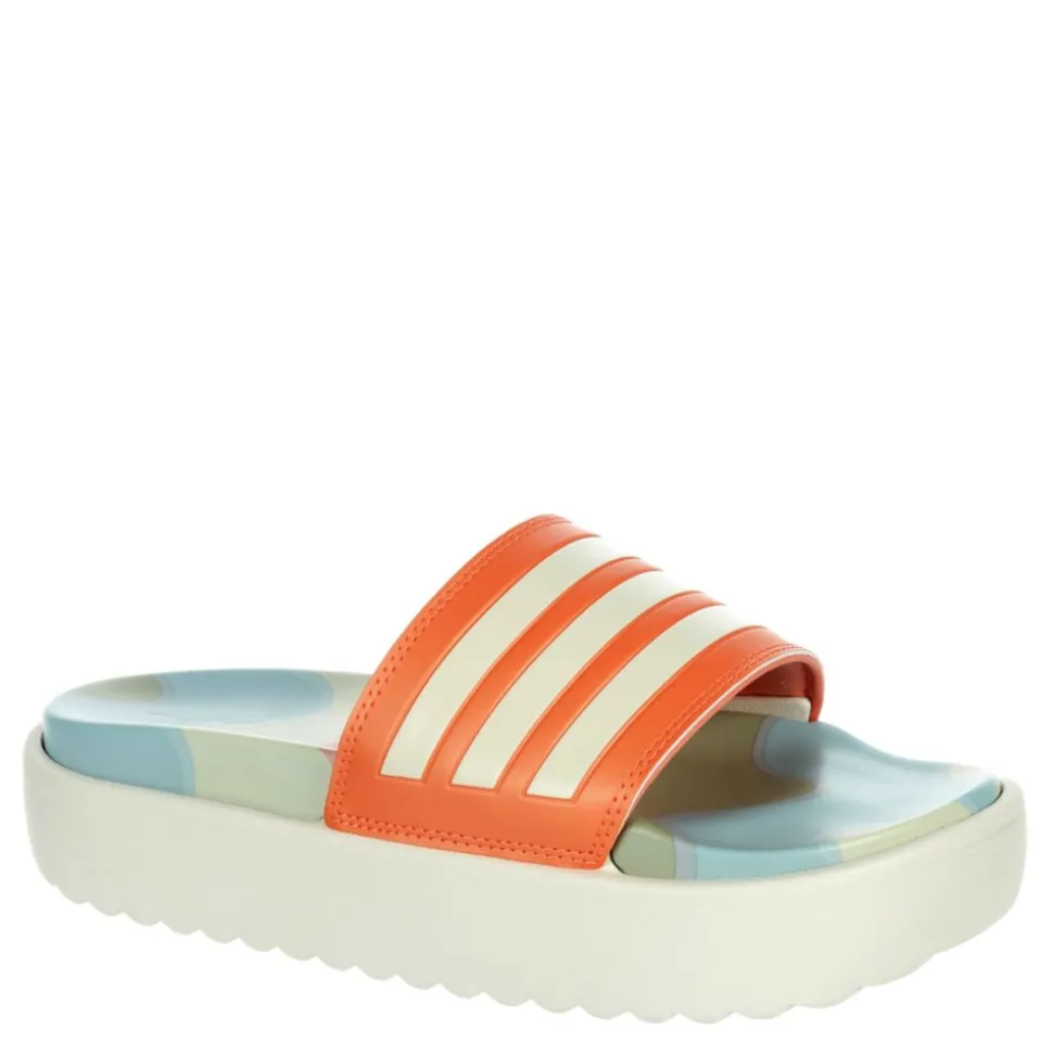 Adidas Womens Adilette Platform Slide Sandal
