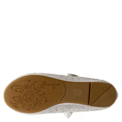 Badgley Mischka Girls Infant O-Bm88112Hsilv Dress Flat