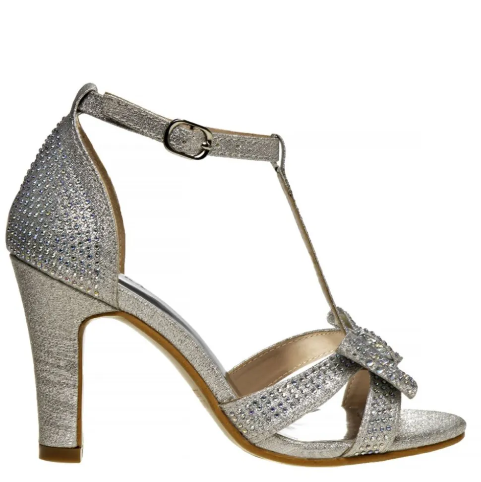 Badgley Mischka Girls Little-Big Kid O-Bm87061Msilv Dress Sandal