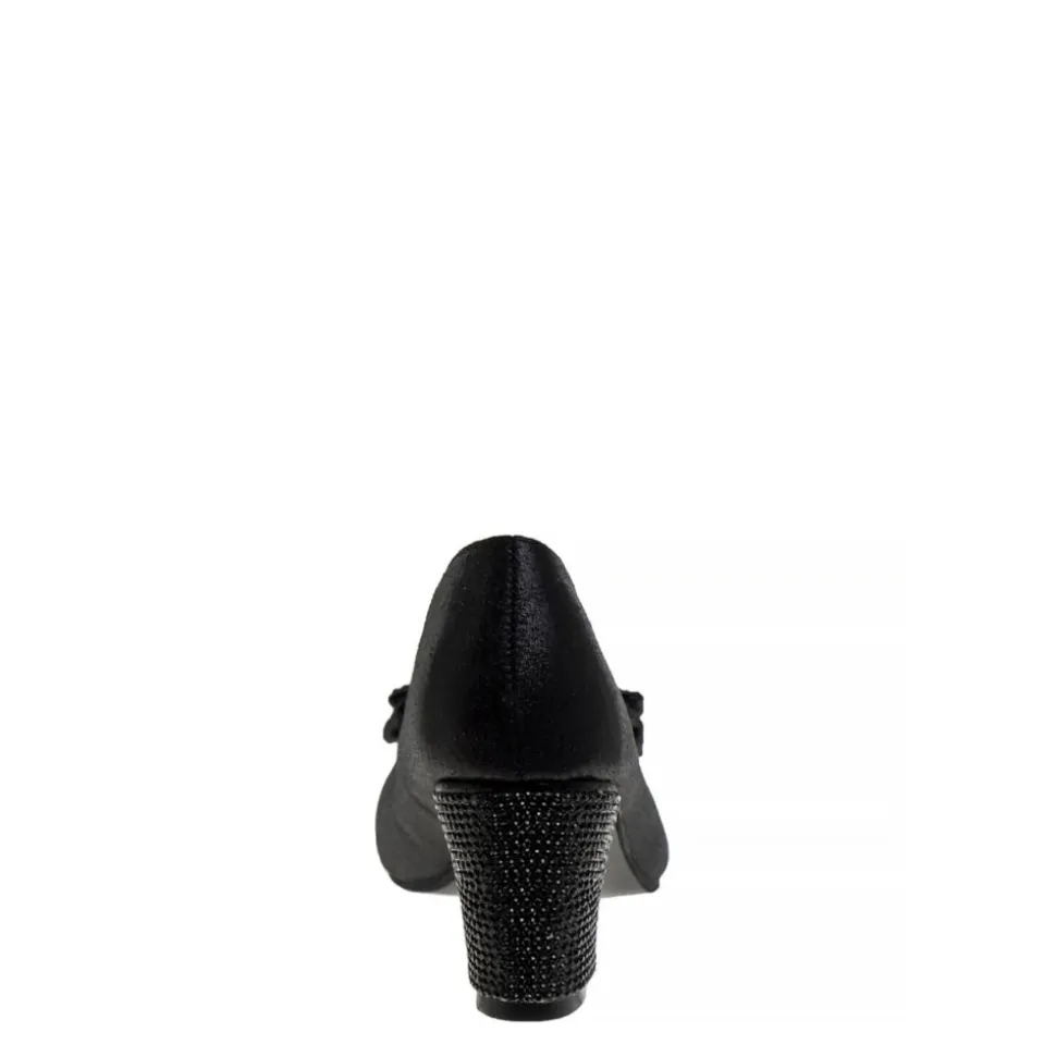 Badgley Mischka Girls Little-Big Kid O-Bm89860Nblk Dress Pump
