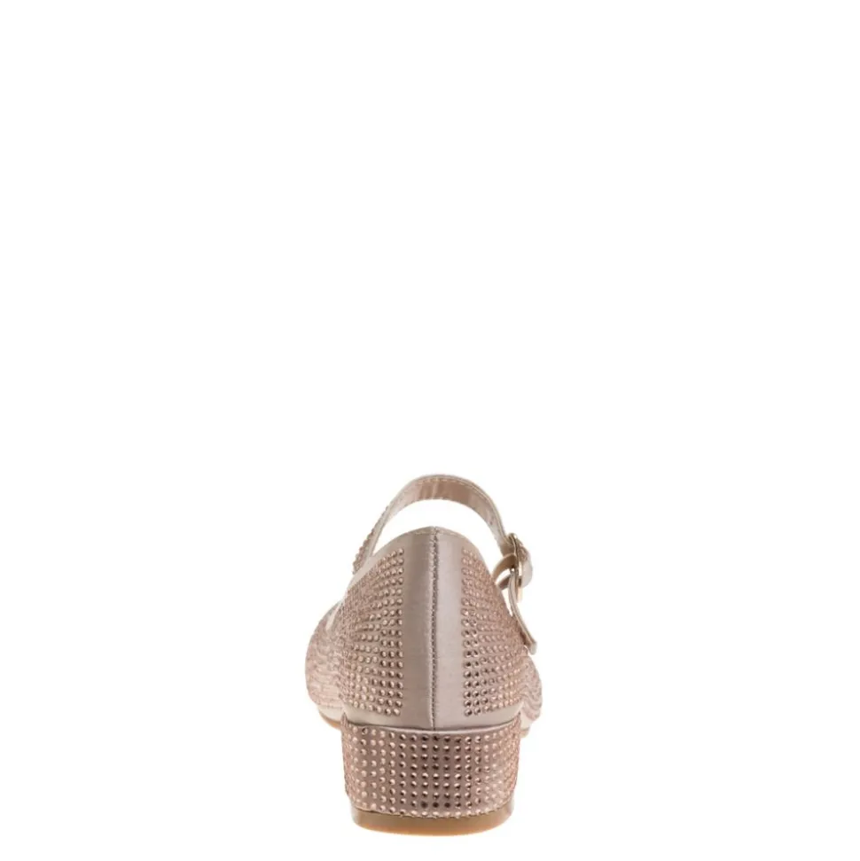 Badgley Mischka Girls Little-Big Kid Glitterful Dress Shoe