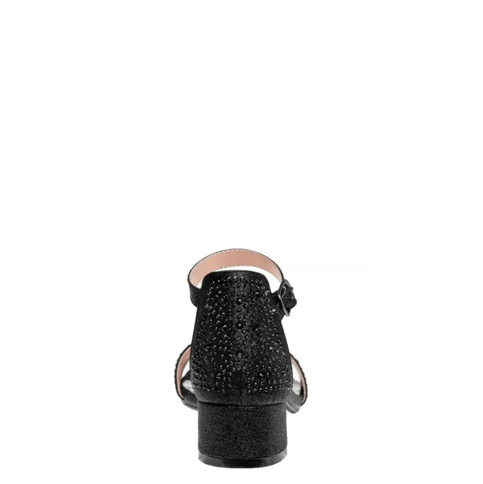 Badgley Mischka Girls Little And Big Kid O-Bm80285Sblk Dress Sandal