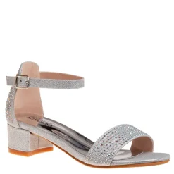 Badgley Mischka Girls Little And Big Kid O-Bm80285Ssilv Dress Sandal