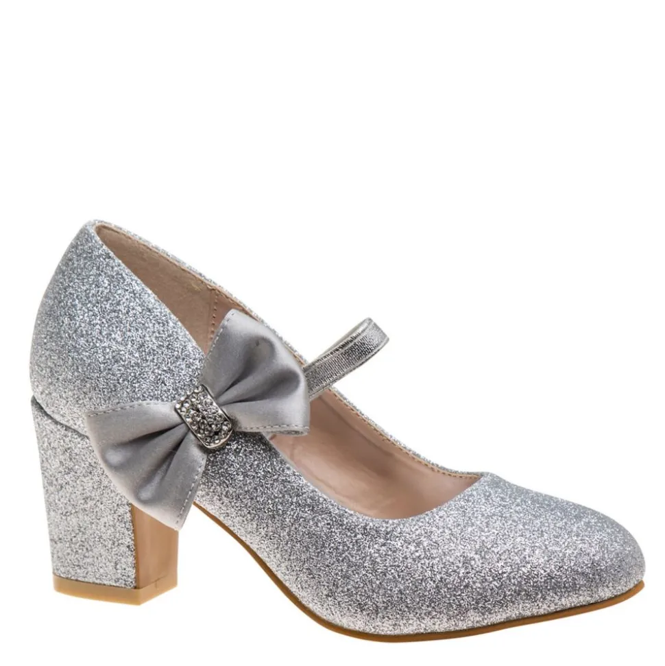 Badgley Mischka Girls Little And Big Kid O-Bm89867Nsvgt Dress Pump