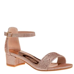 Badgley Mischka Girls Little And Big Kid O-Bm80285Srosg Dress Sandal