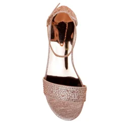 Badgley Mischka Girls Little And Big Kid O-Bm80285Srosg Dress Sandal