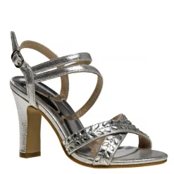 Badgley Mischka Girls Little And Big Kid O-Bm84020Msilv Dress Sandal