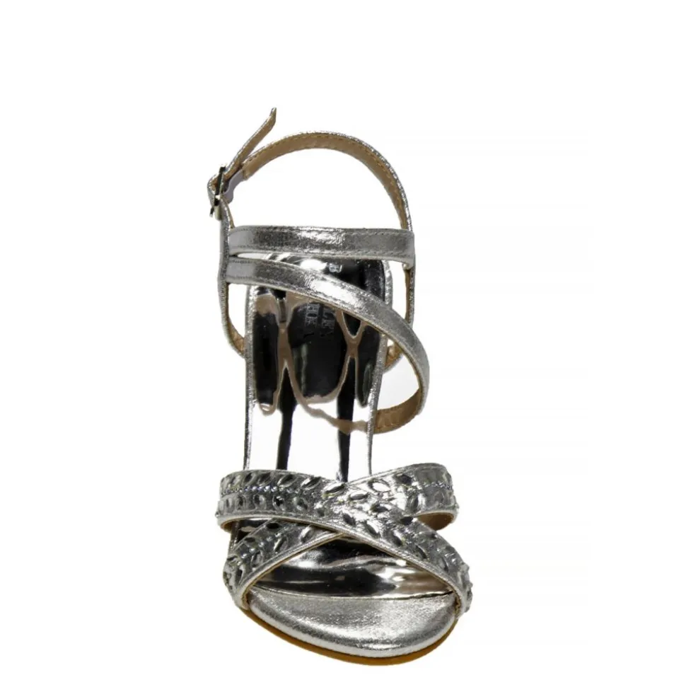 Badgley Mischka Girls Little And Big Kid O-Bm84020Msilv Dress Sandal