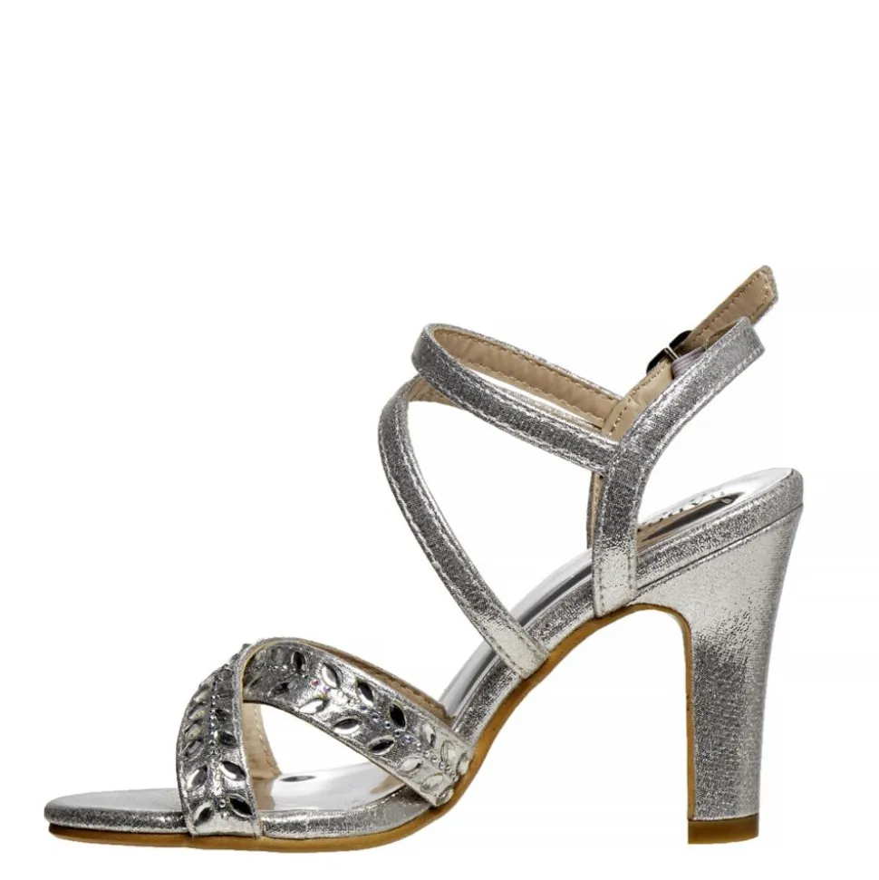 Badgley Mischka Girls Little And Big Kid O-Bm84020Msilv Dress Sandal