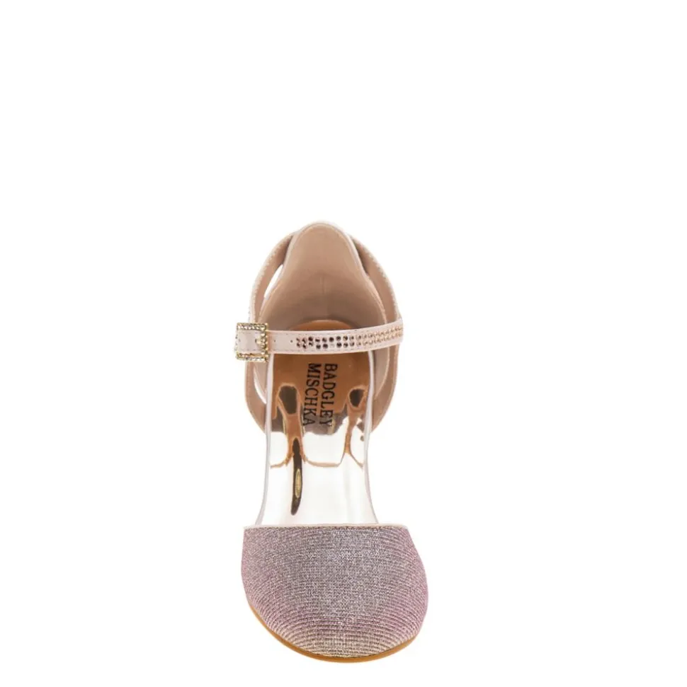 Badgley Mischka Girls O-Bm89859Nrosg Dress Pump