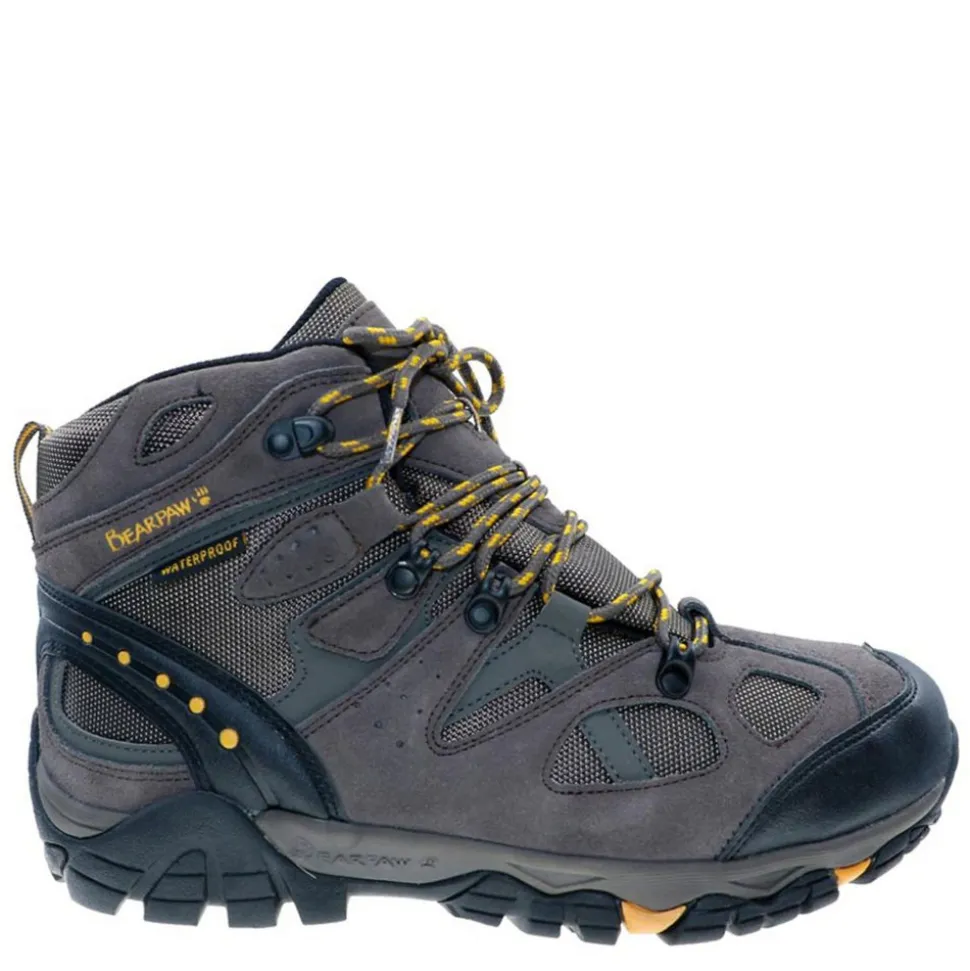 Bearpaw Mens Brock Waterproof Mid Hiking Boot