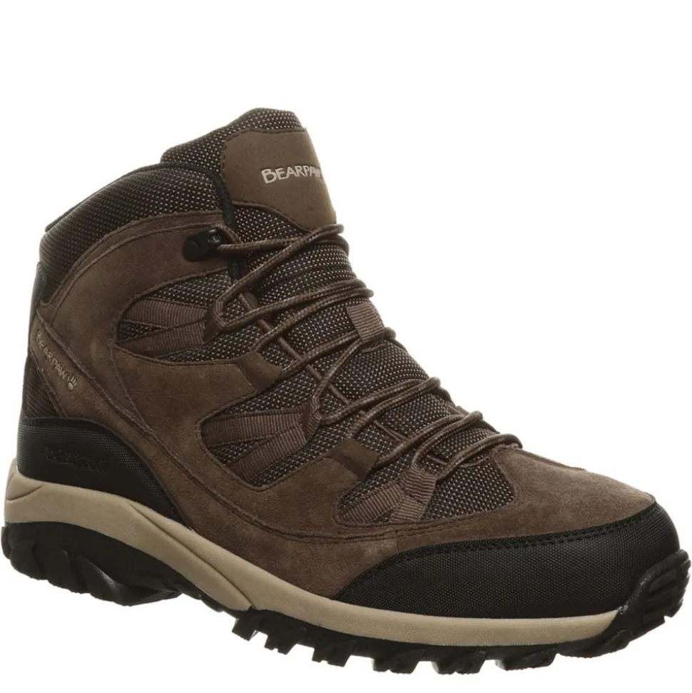 Bearpaw Mens Tallac Waterproof Mid Hiking Boot