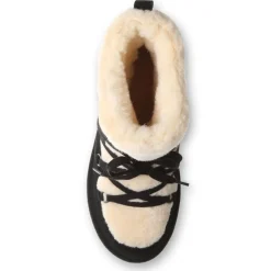 Bearpaw Womens Anastacia Lace Up Fur Boot