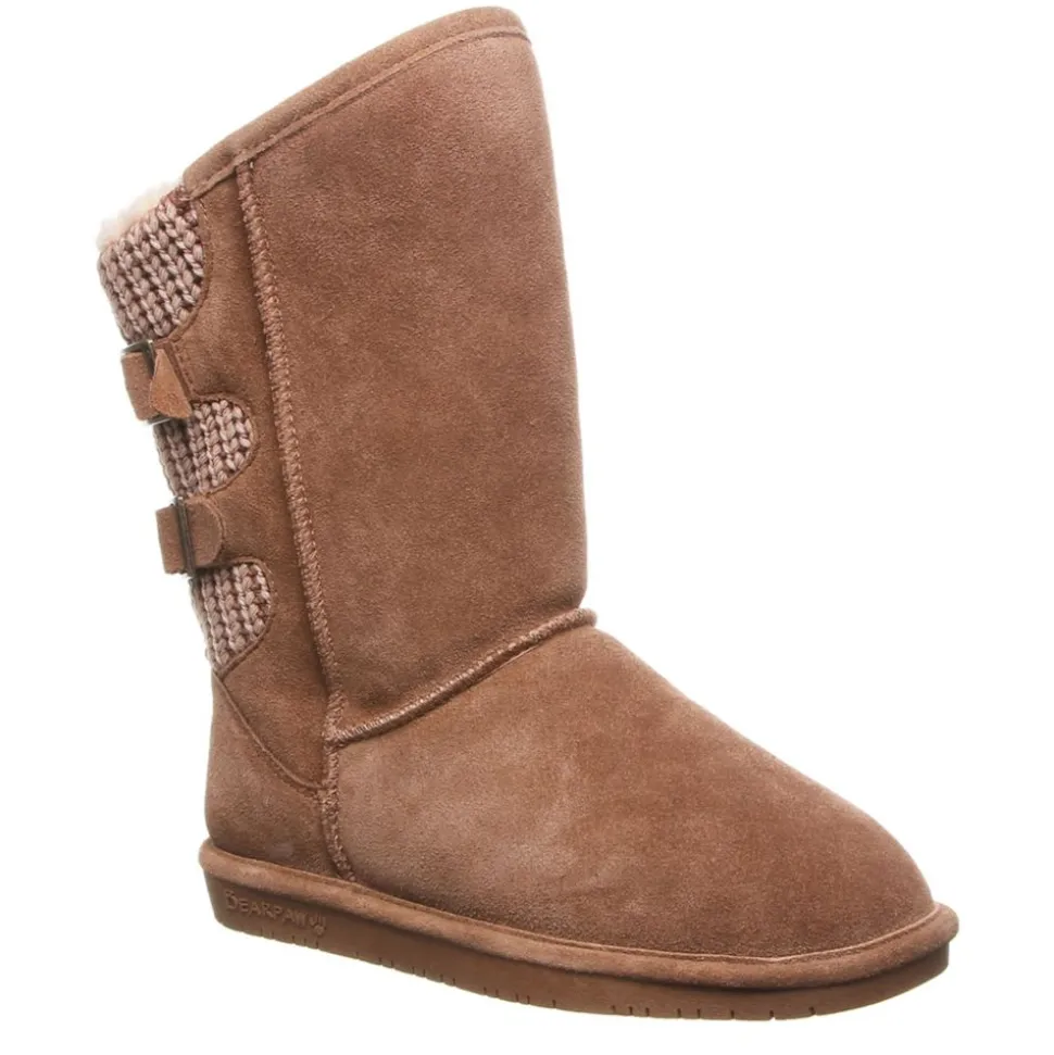 Bearpaw Womens Boshie Wide Fur Boot