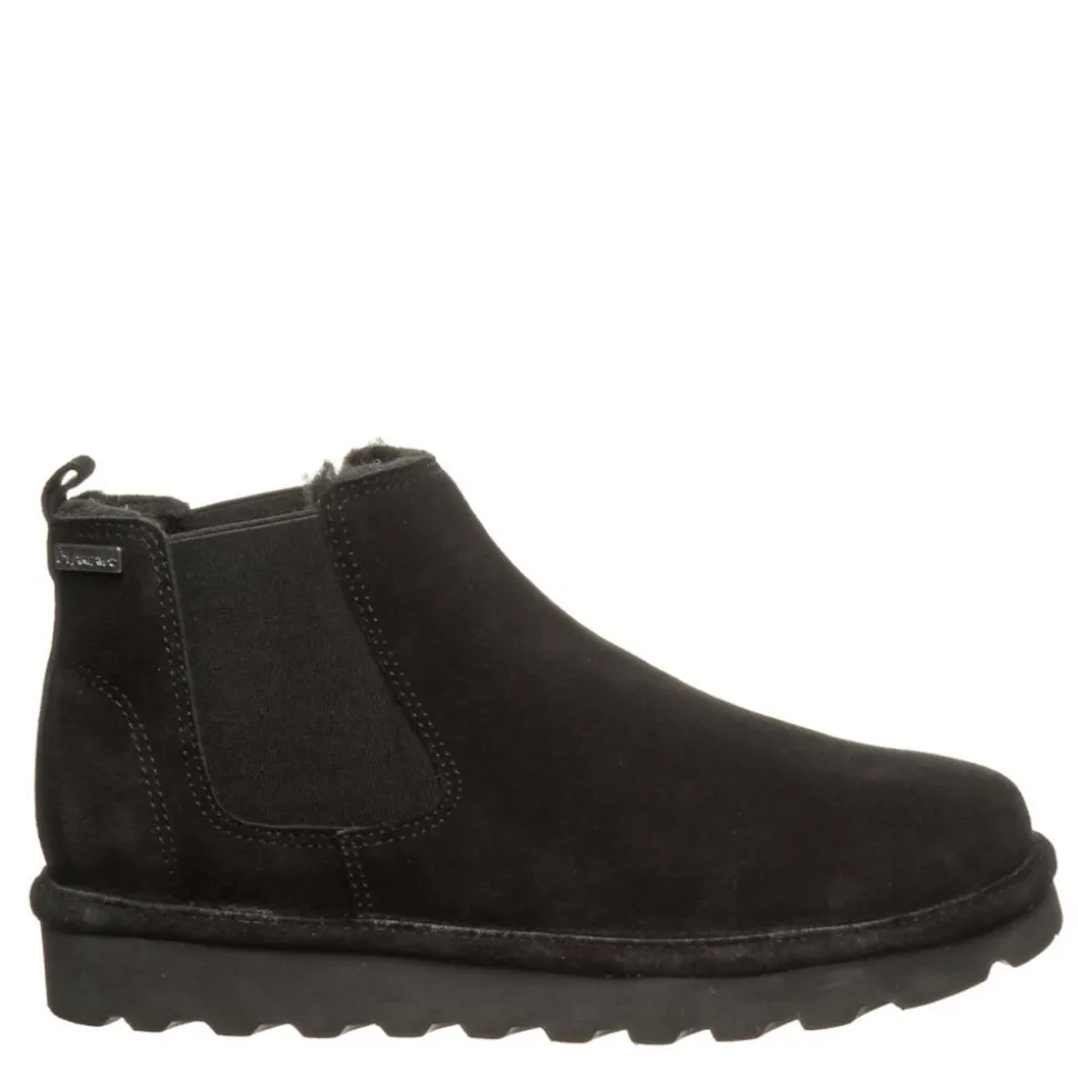 Bearpaw Womens Drew Short Fur Boot
