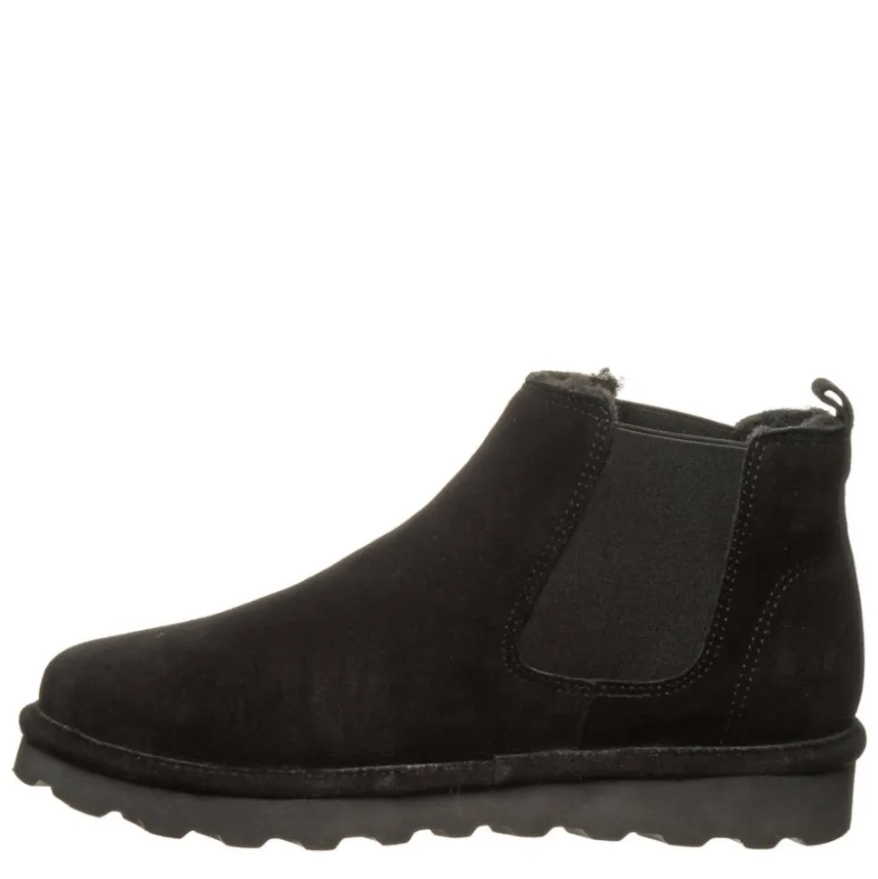 Bearpaw Womens Drew Short Fur Boot