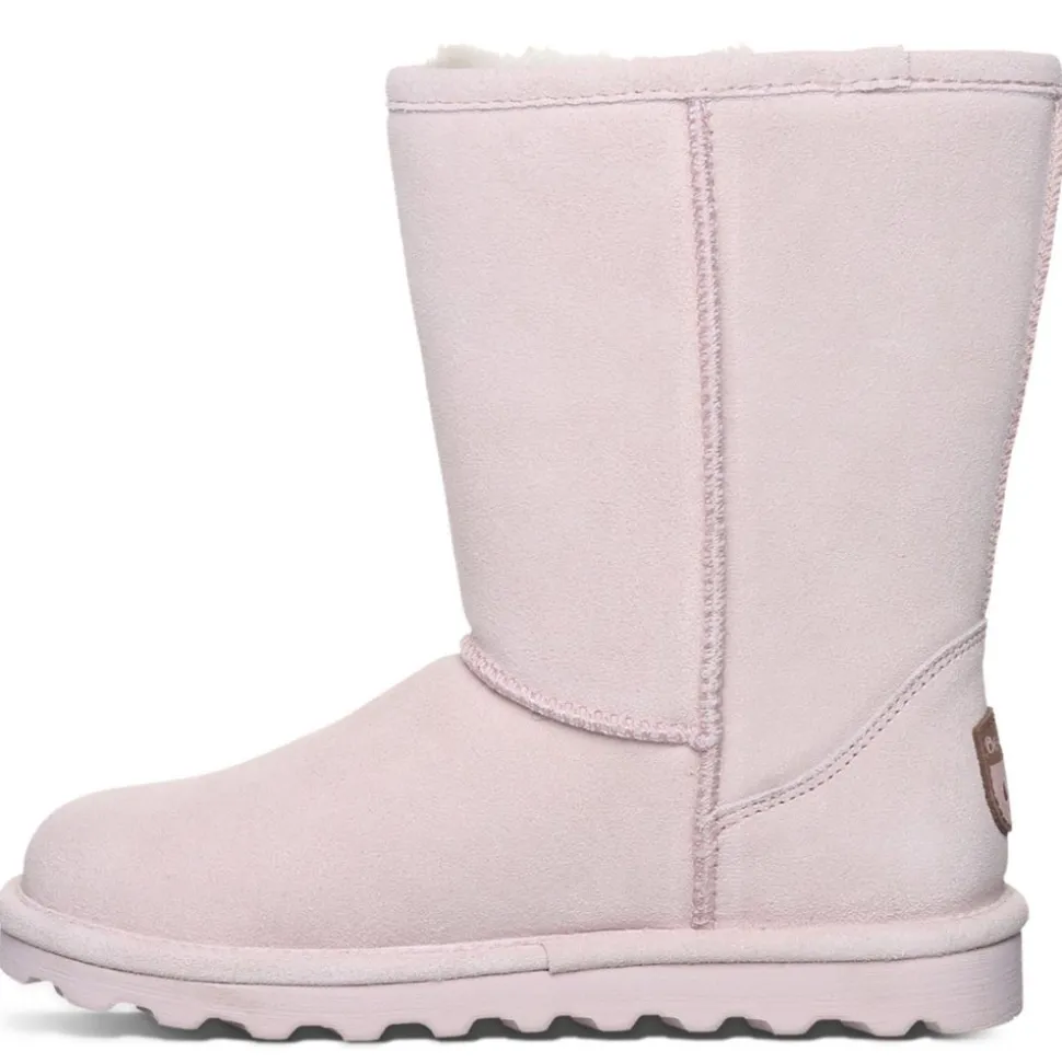 Bearpaw Womens Elle Short Wide Fur Boot