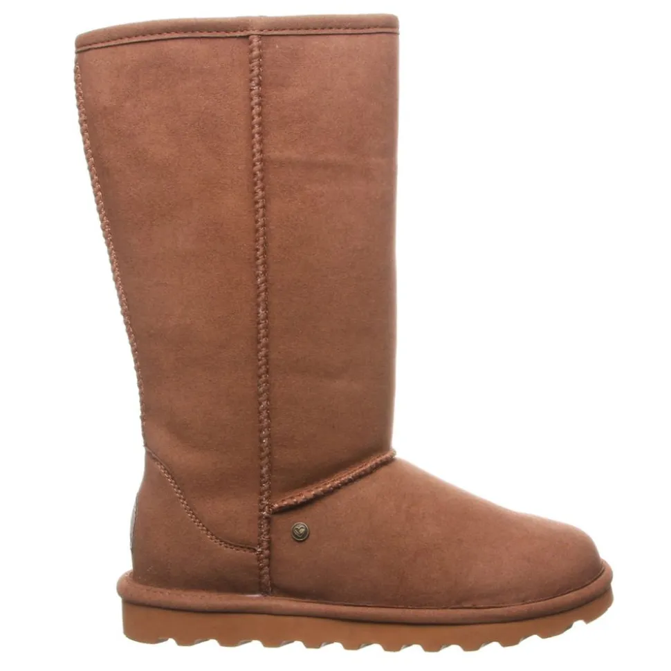 Bearpaw Womens Elle Tall Vegan Faux Fur Boot