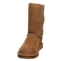 Bearpaw Womens Eloise Wide Calf Fur Boot