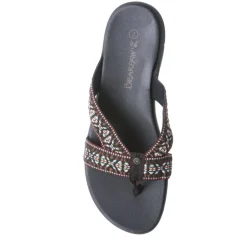 Bearpaw Womens Juniper Flip Flop Sandal