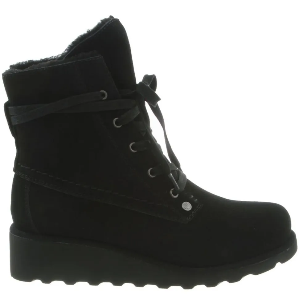 Bearpaw Womens Krista Wide Calf Wedge Boot