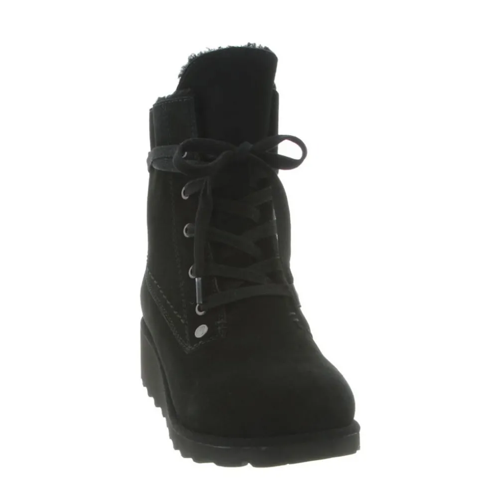 Bearpaw Womens Krista Wide Calf Wedge Boot