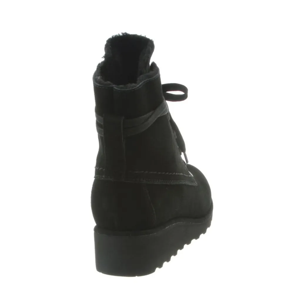 Bearpaw Womens Krista Wide Calf Wedge Boot