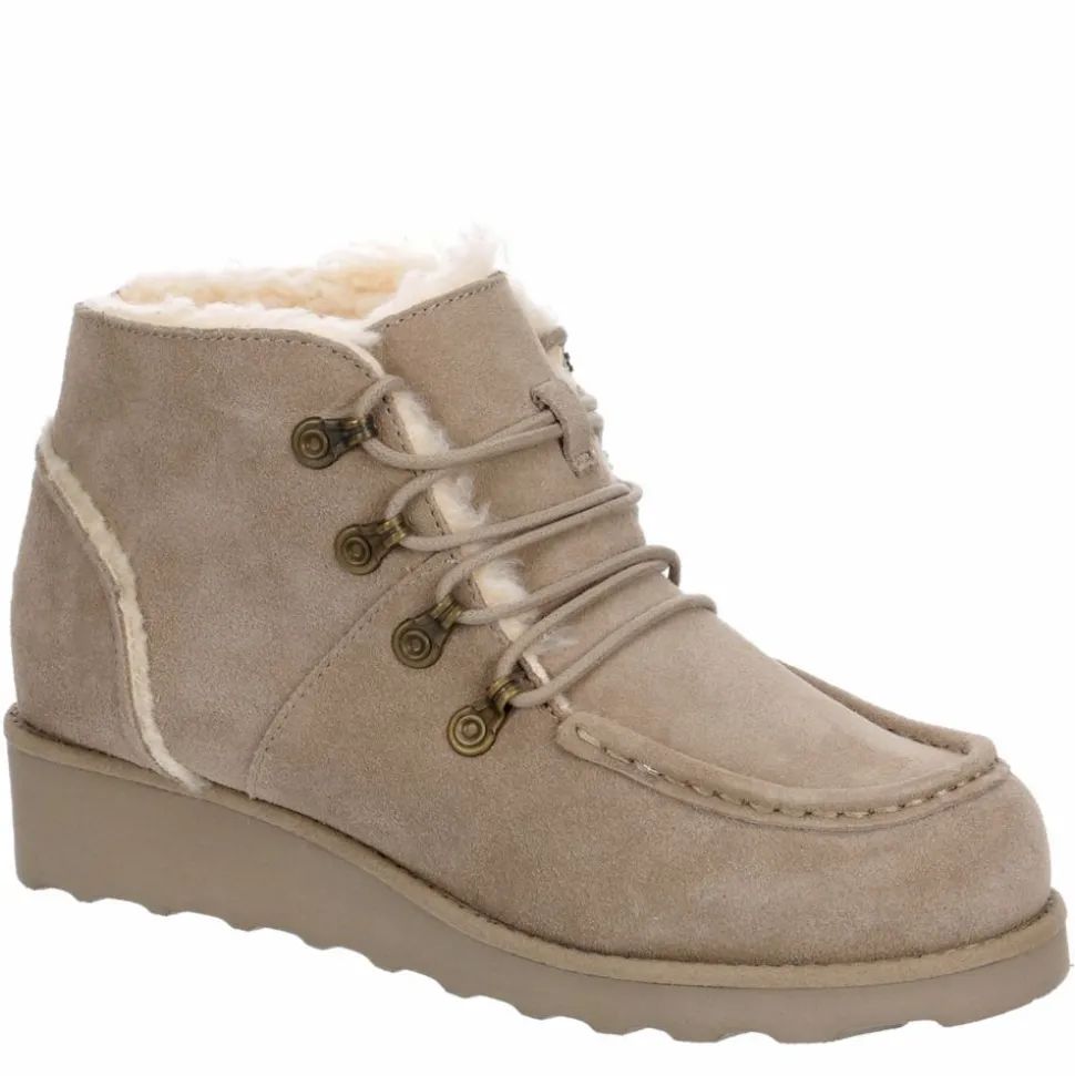 Bearpaw Womens Malinda Lace-Up Boot