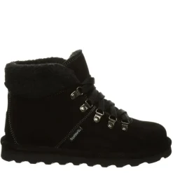 Bearpaw Womens Marta Lace-Up Fur Boot