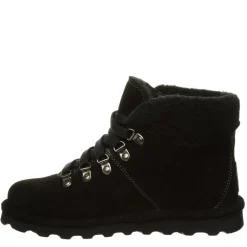 Bearpaw Womens Marta Lace-Up Fur Boot