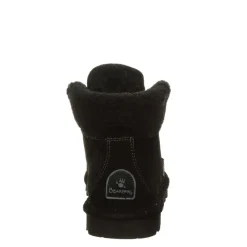Bearpaw Womens Marta Lace-Up Fur Boot