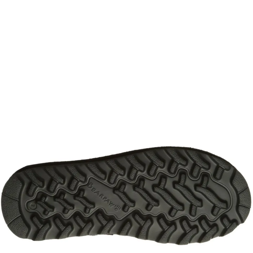 Bearpaw Womens Marta Lace-Up Fur Boot