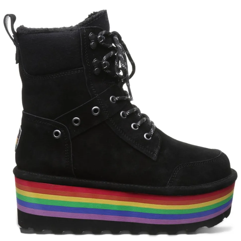 Bearpaw Womens Retro Alicia Lace Up Boot