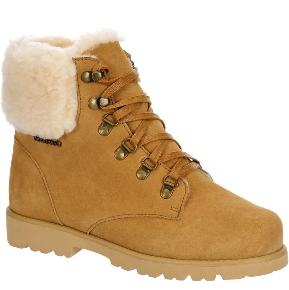 Bearpaw Womens Sam Lace-Up Boot
