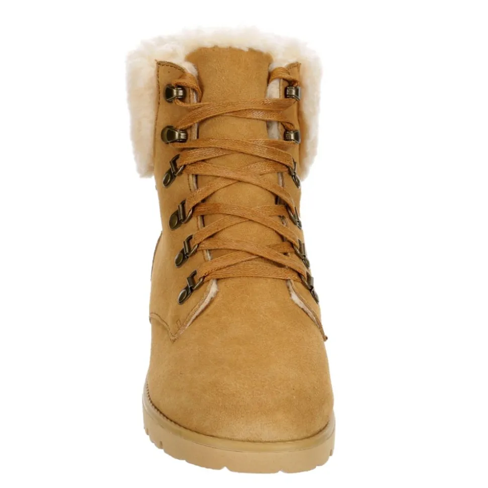 Bearpaw Womens Sam Lace-Up Boot
