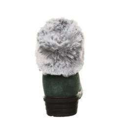 Bearpaw Womens Serenity Lace Up Fur Boot