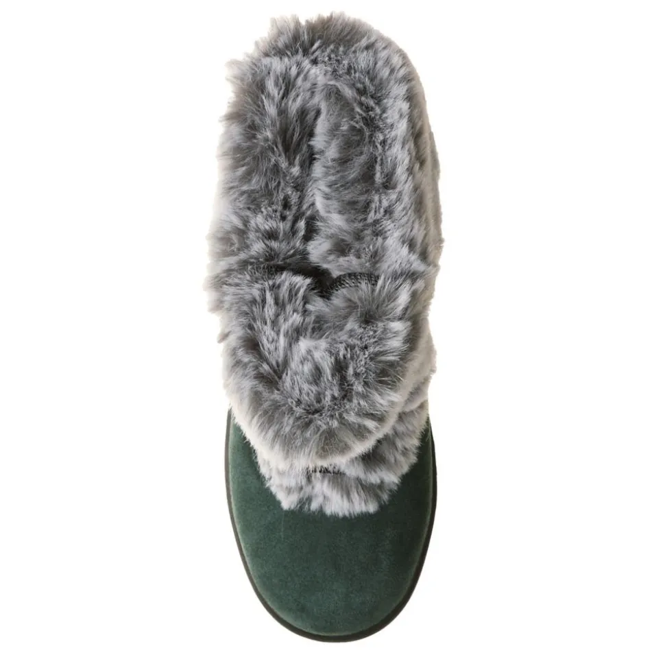 Bearpaw Womens Serenity Lace Up Fur Boot