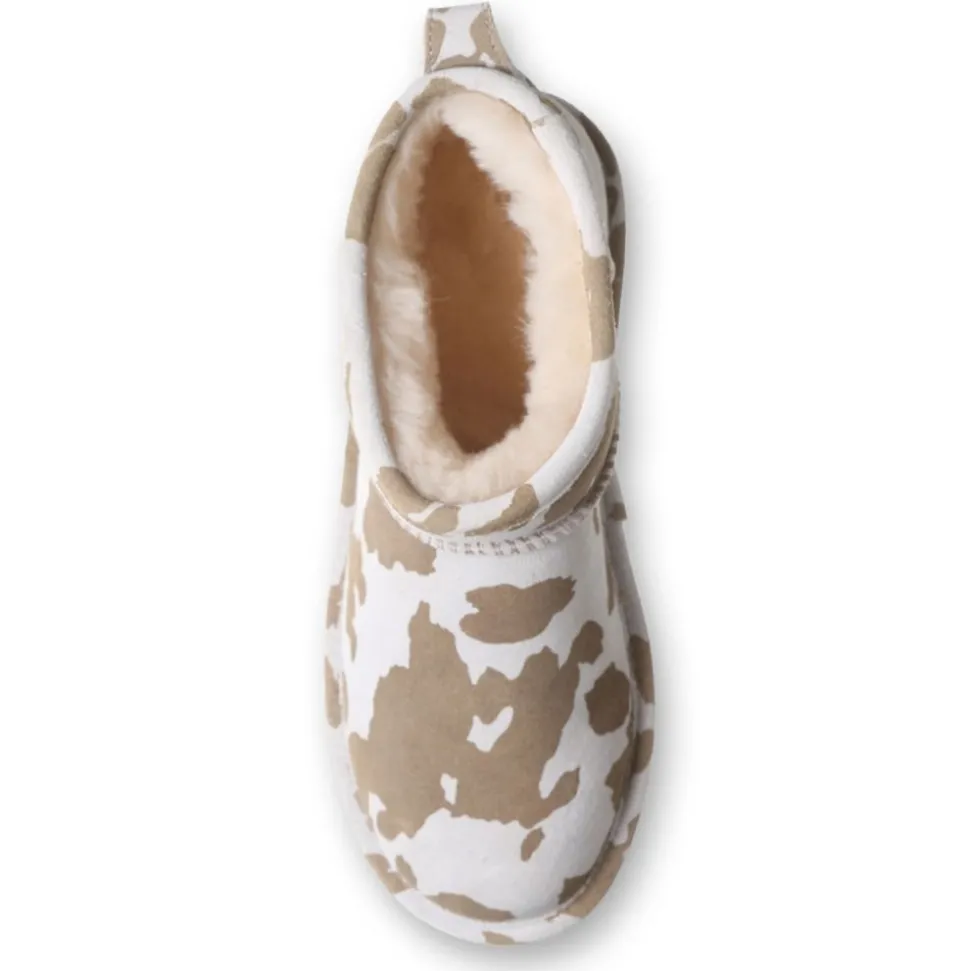 Bearpaw Womens Shorty Fur Boot