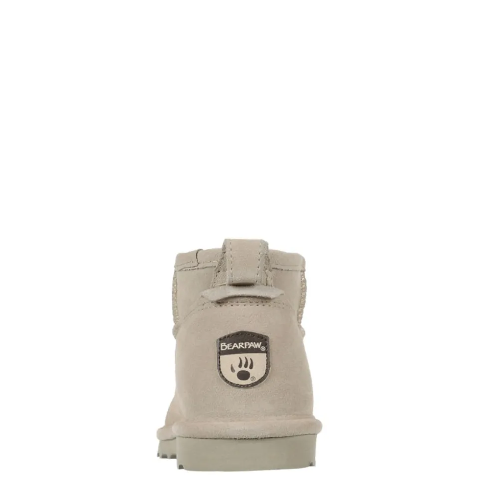 Bearpaw Womens Shorty Fur Boot