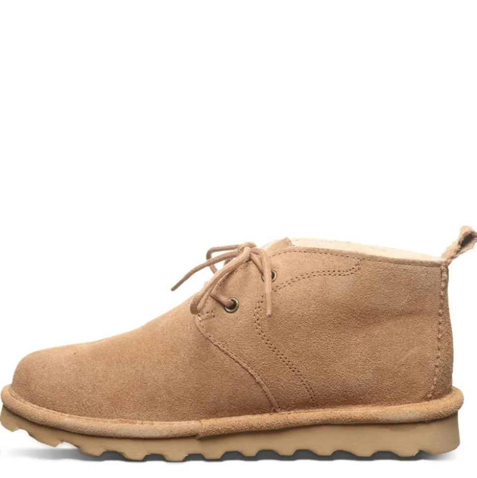 Bearpaw Womens Sky Lace Up Fur Boot
