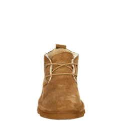 Bearpaw Womens Skye Lace-Up Fur Boot