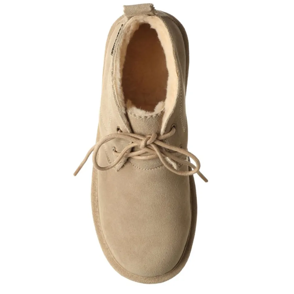 Bearpaw Womens Skye Lace-Up Fur Boot