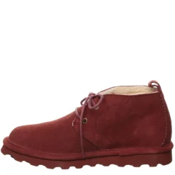 Bearpaw Womens Skye Lace-Up Fur Boot
