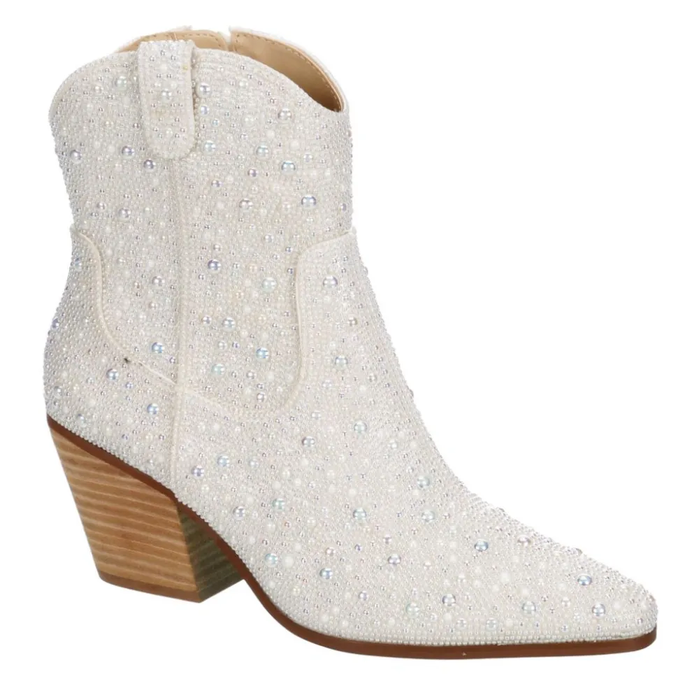 Betsey Johnson Womens Diva Western Boot