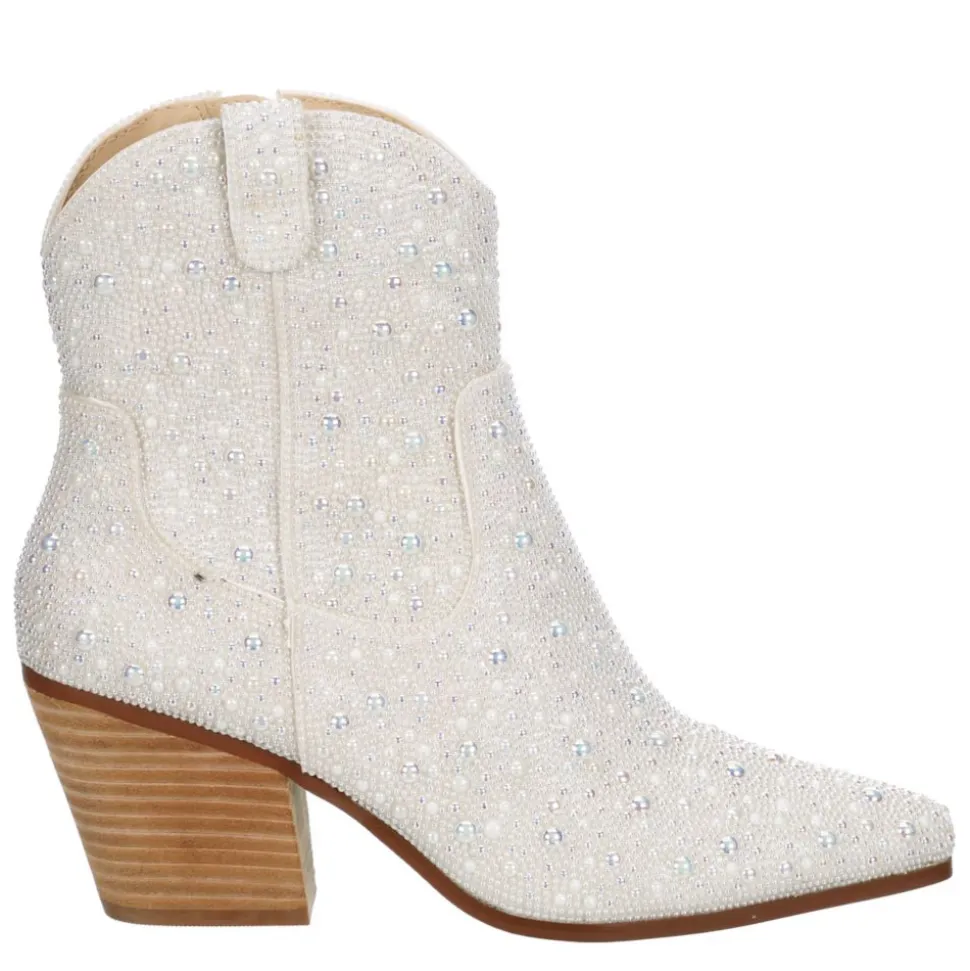 Betsey Johnson Womens Diva Western Boot