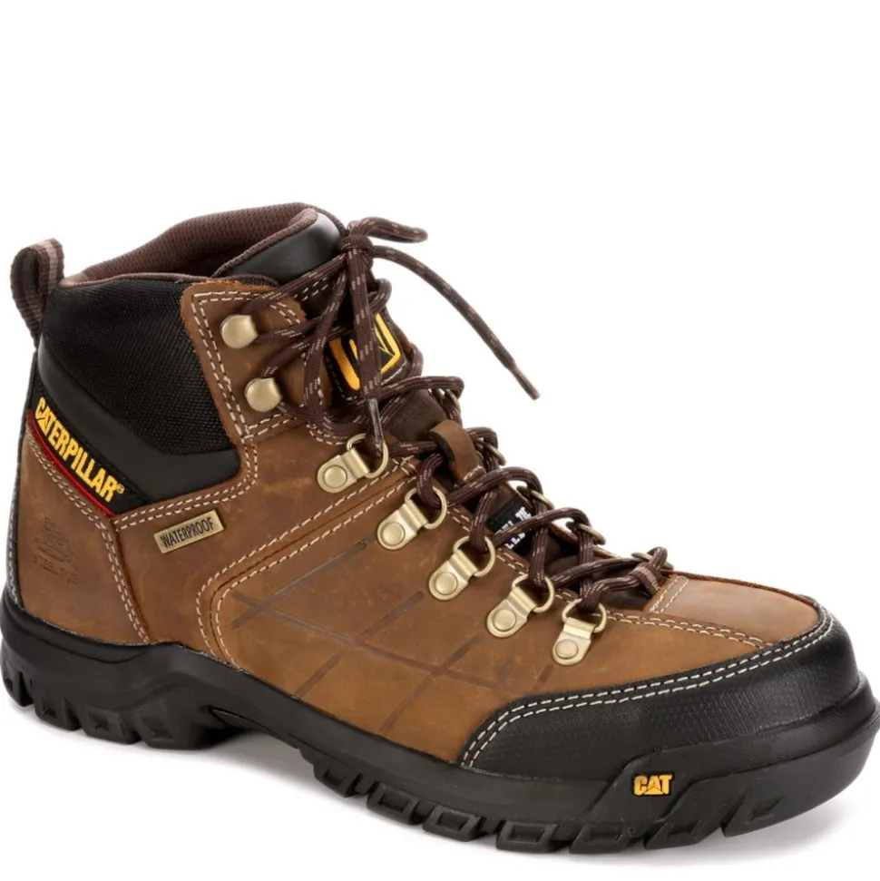 Caterpillar Mens Threshold Waterproof Steel Toe Work Boot
