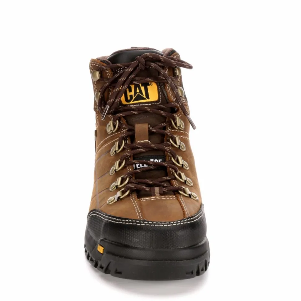 Caterpillar Mens Threshold Waterproof Steel Toe Work Boot